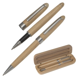 Writing set ballpen and rollerball pen