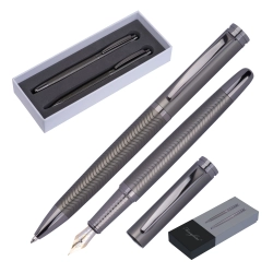 Writing set ballpoint pen and fountain pen Ferraghini