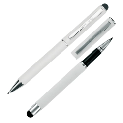 Writing set ballpoint pen & roller soft touch Pierre Cardin