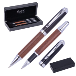 Writing set rollerball pen and ballpoint pen Mark Twain