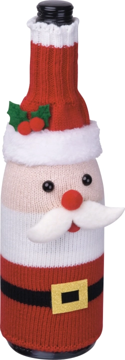Xmas wine bottle cover