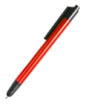 Metallic ballpoint pen with touch pen