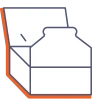 Self locking boxes