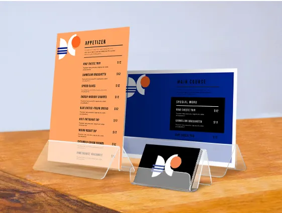 Plexi Displays online printing 1