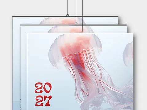 Bordered calendars