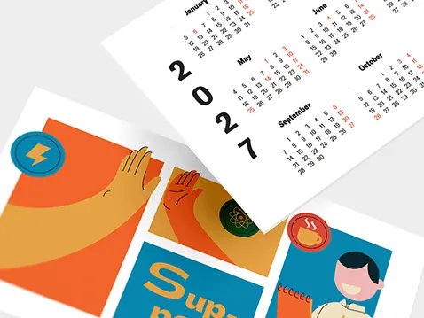 Pocket calendars