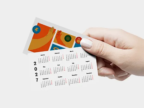 Pocket calendars