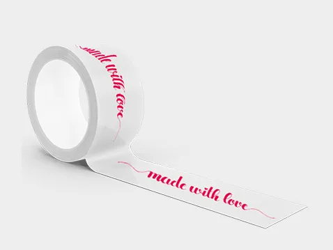 Self-adhesive printed tape