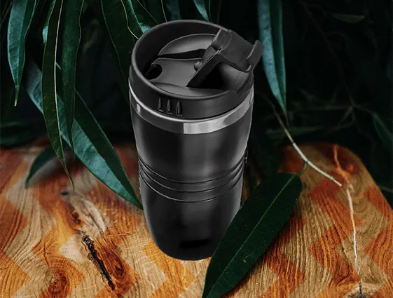 Plastic-steel thermal mug 450 ml online printing 1
