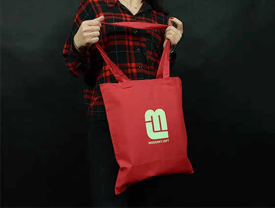 Coloured cotton bags online printing 1