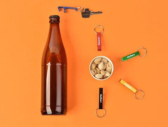 Key ring with bottle opener online printing 1