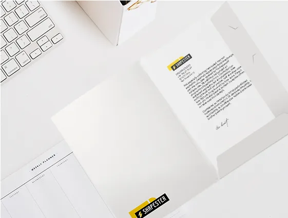 Business folders - Standard online printing 1