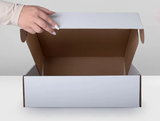 White shipping boxes without print online printing 1