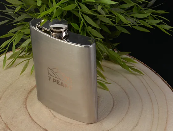 Steel flask 237 ml online printing 2