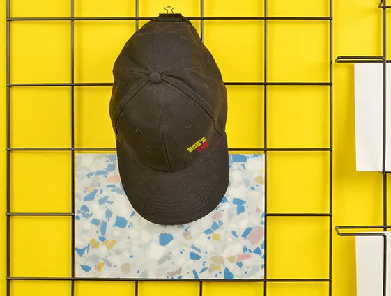Baseball cap with a coloured brim online printing 2
