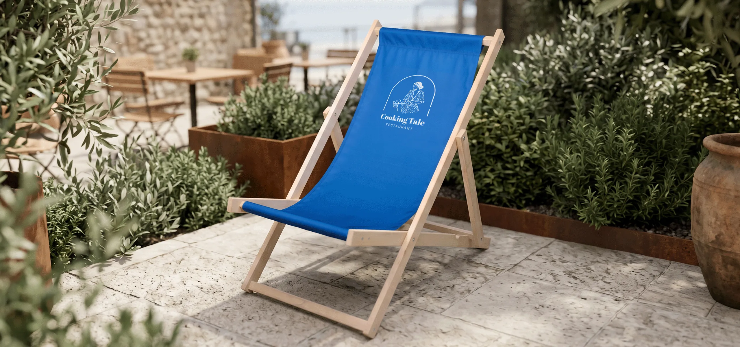 Beach Deck Chairs with Your Logo at Printendo.com