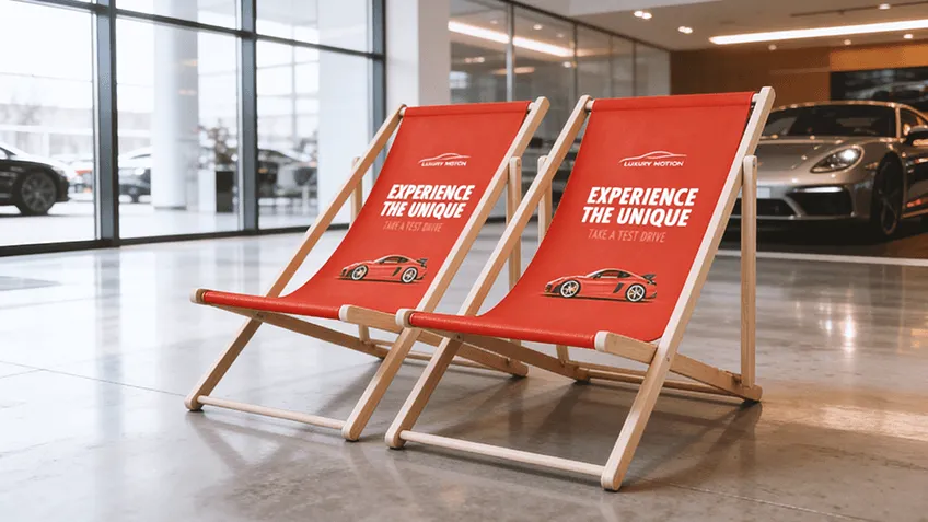 Beach Deck Chairs with Your Logo at Printendo.com