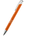 Metal ball pen with chrome components online printing