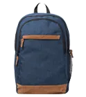 Backpack 15" navy blue-brown online printing