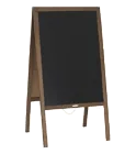 Wood A-board with chalkboard - without overprint online printing