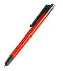 Metallic ballpoint pen with touch pen online printing