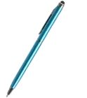 Plastic ball pen with touch pen online printing