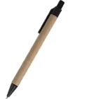 Cardboard ballpoint pen with coloured clip online printing