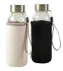 Glass bottle with neoprene cover 300 ml online printing