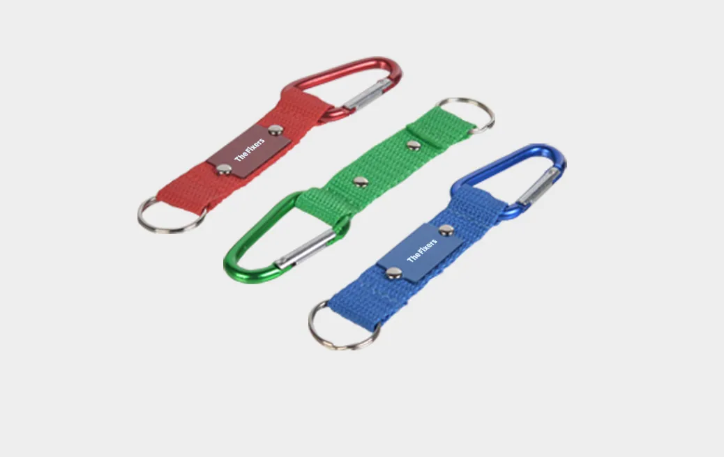 Belt pendant with carabiner