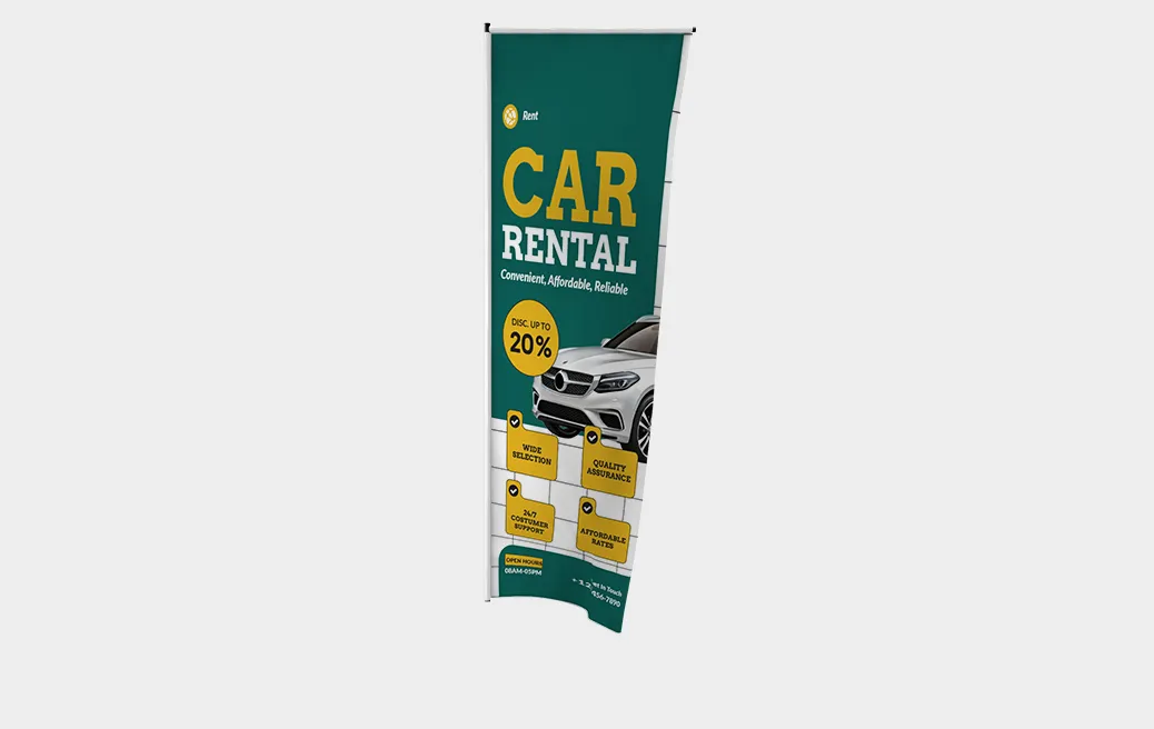 Advertising flags