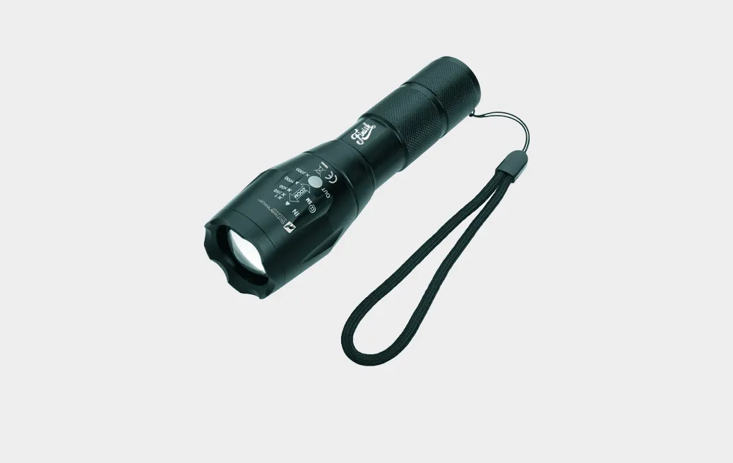 Hand flashlight Schwarzwolf