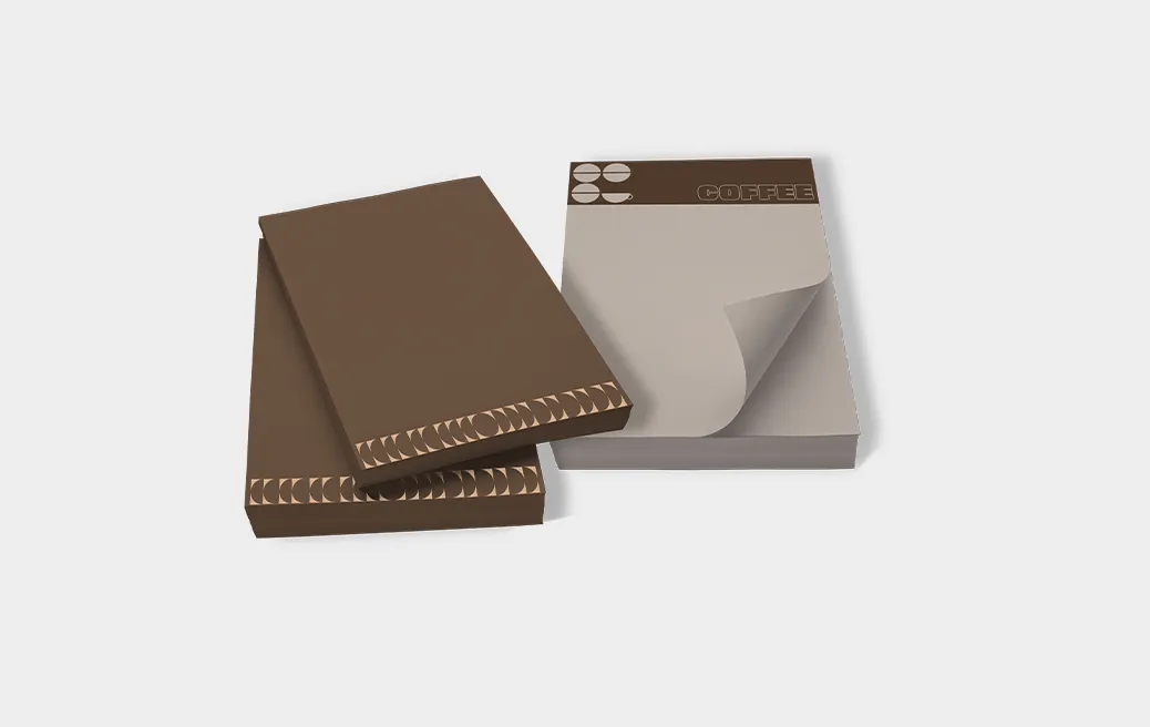 Adhesive notes without cover