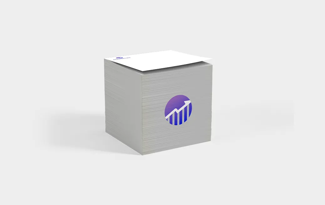 Glueless note - cube