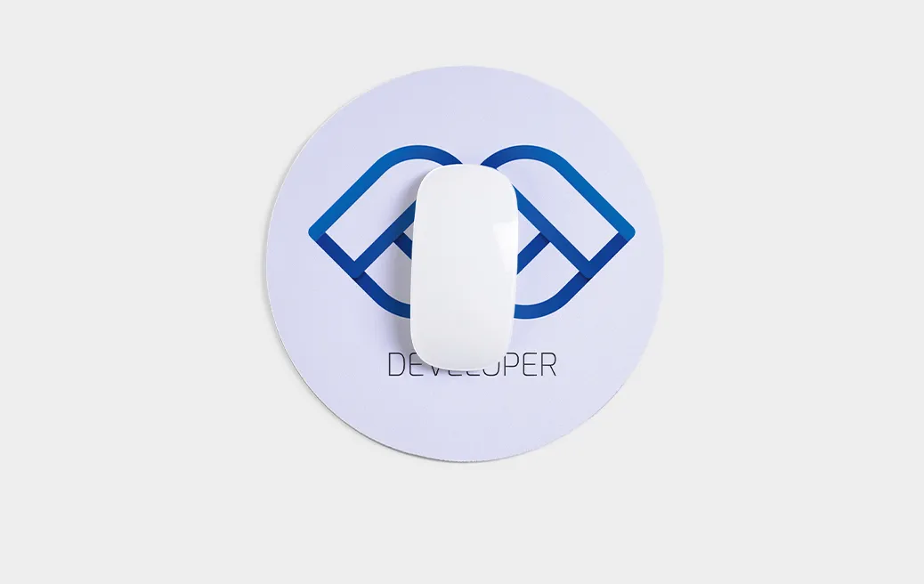 Round mouse pad