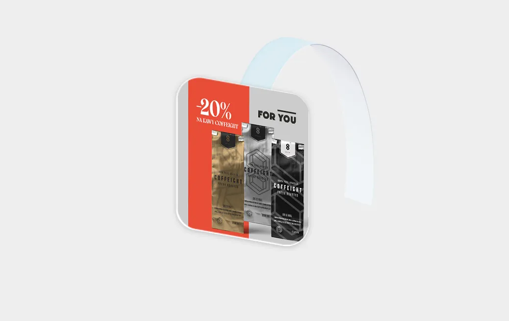 PVC advertising wobblers