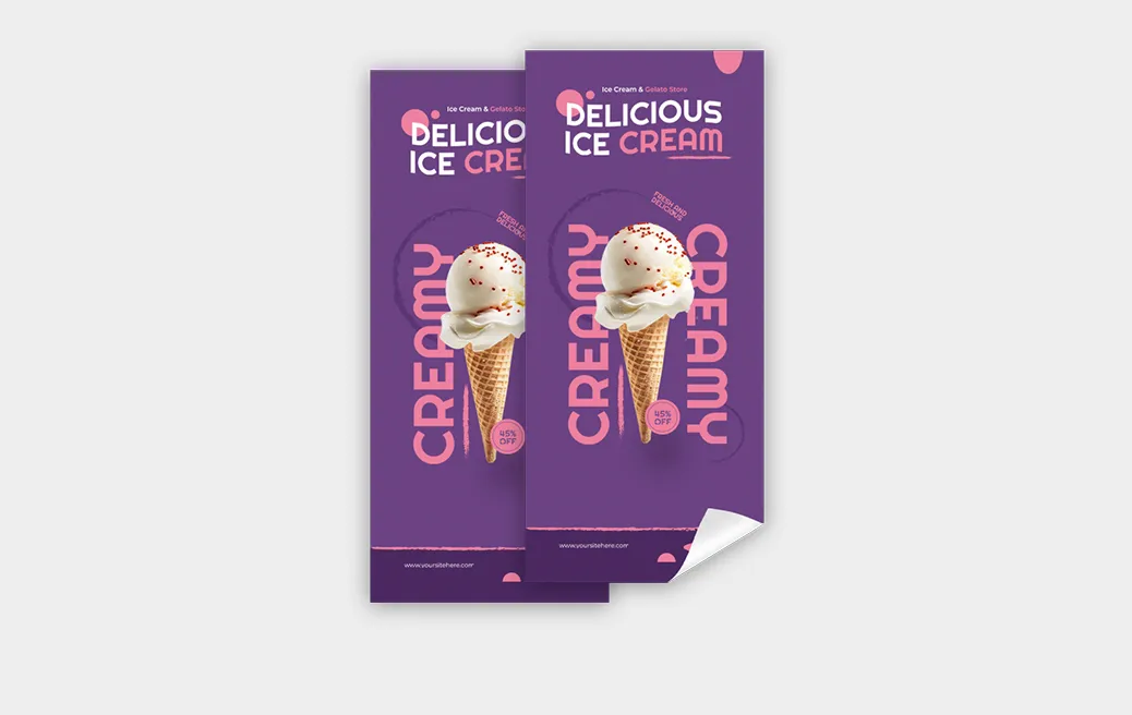 Printouts for roll-up Double