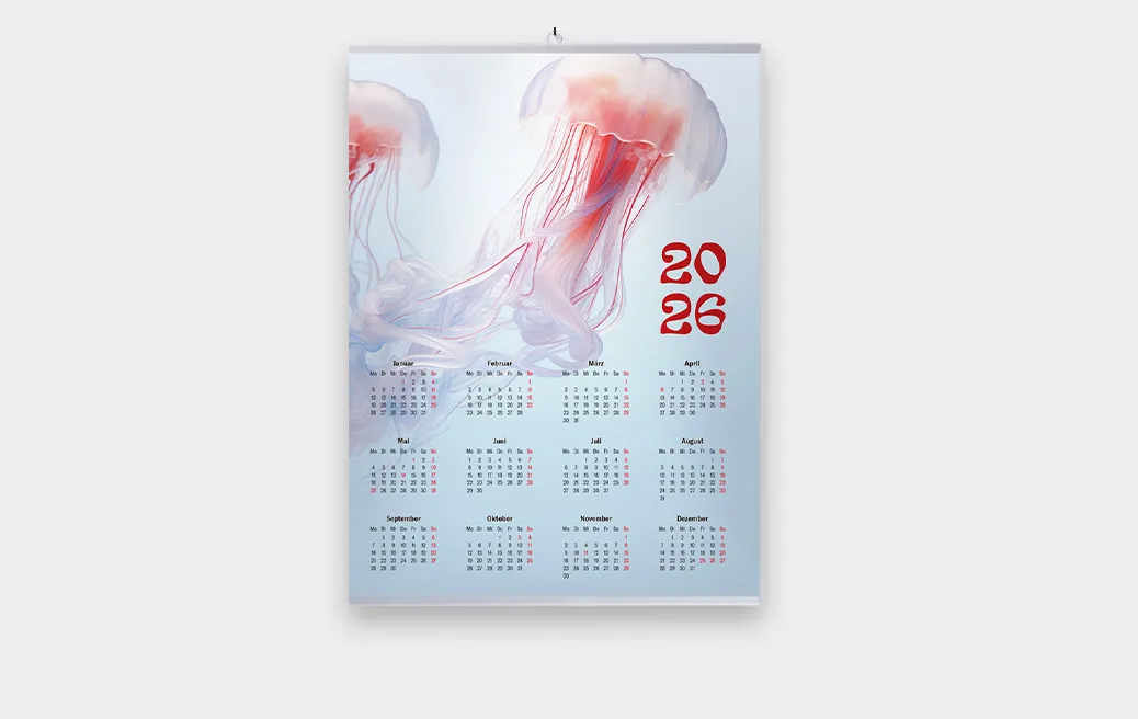Bordered calendars