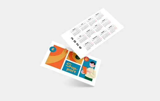 Pocket calendars